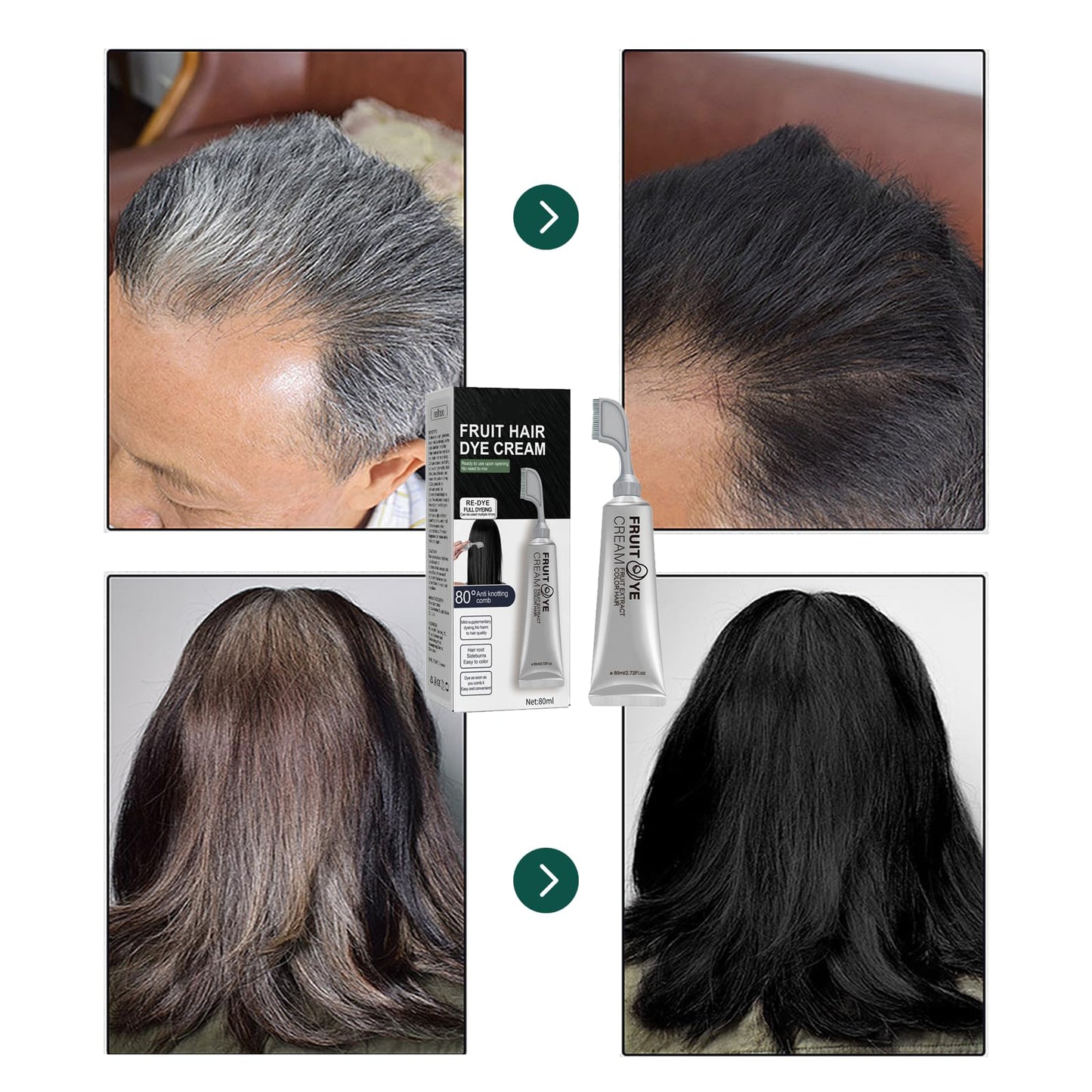Crème de embaupour cheveux aux fruits noirs
