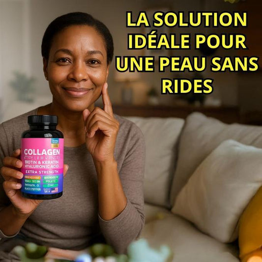 Capsules bio pour la santé peau cheveux et articulations