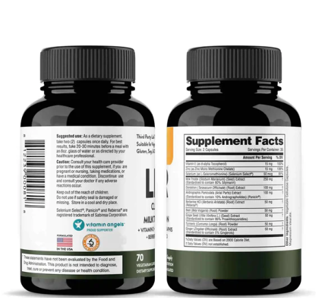Capsules populaires de nettoyage du foie