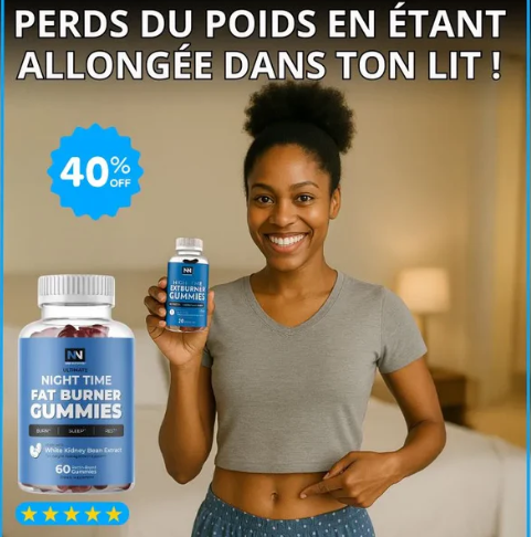 Gummies Brûleur de Graisses Nocturne