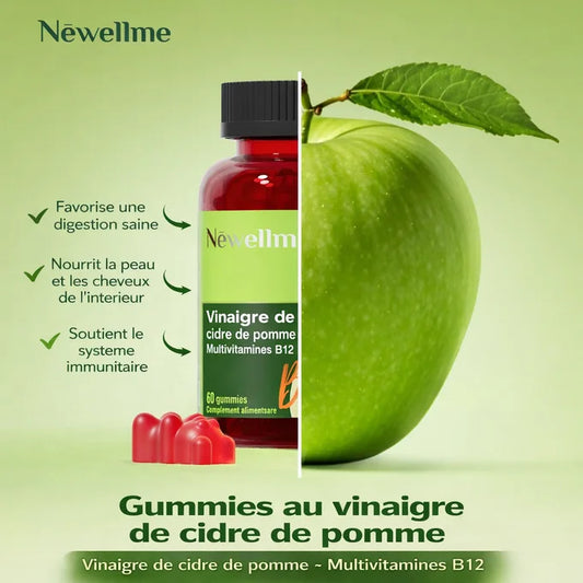 Bonbons Gélifiés au Vinaigre de Cidre de Pomme-Graisse Minceur