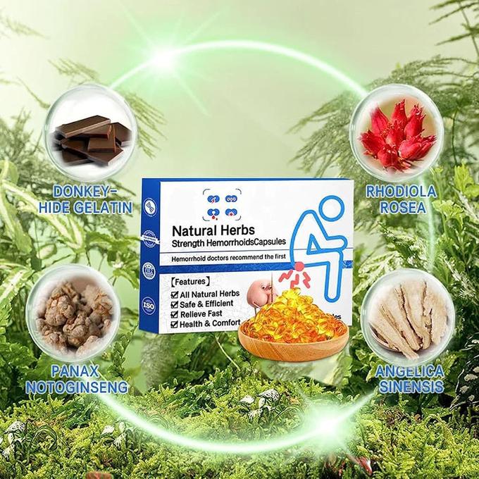 Capsules Herbeuses Anti-Hémorroïdes