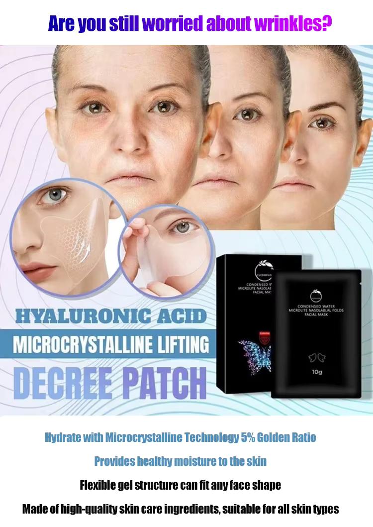 Autocollants d'elimination Des Rides Du Visage