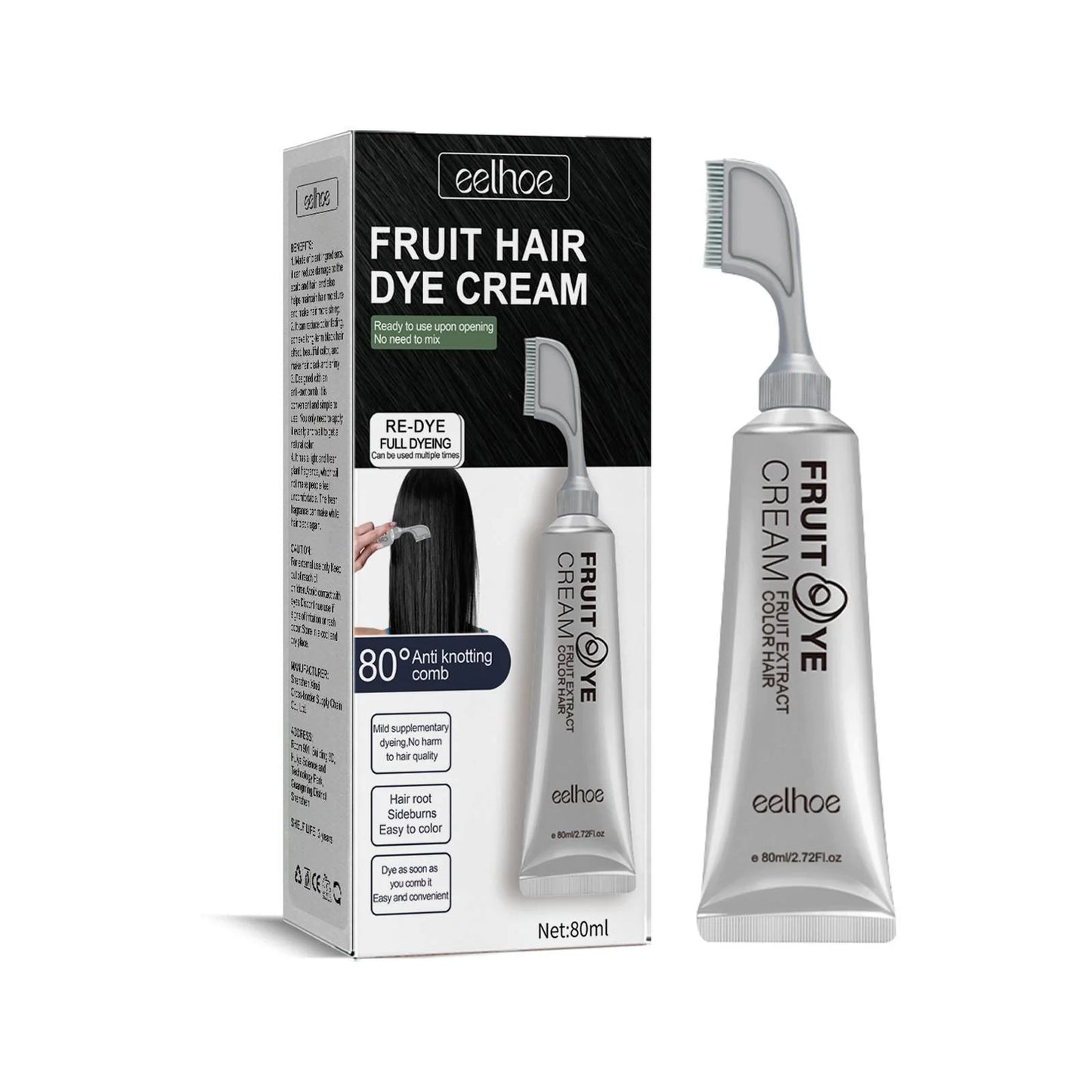 Crème de embaupour cheveux aux fruits noirs