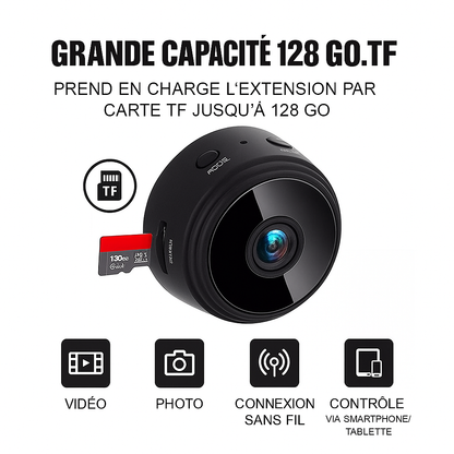 Mini caméra de surveillance WiFi