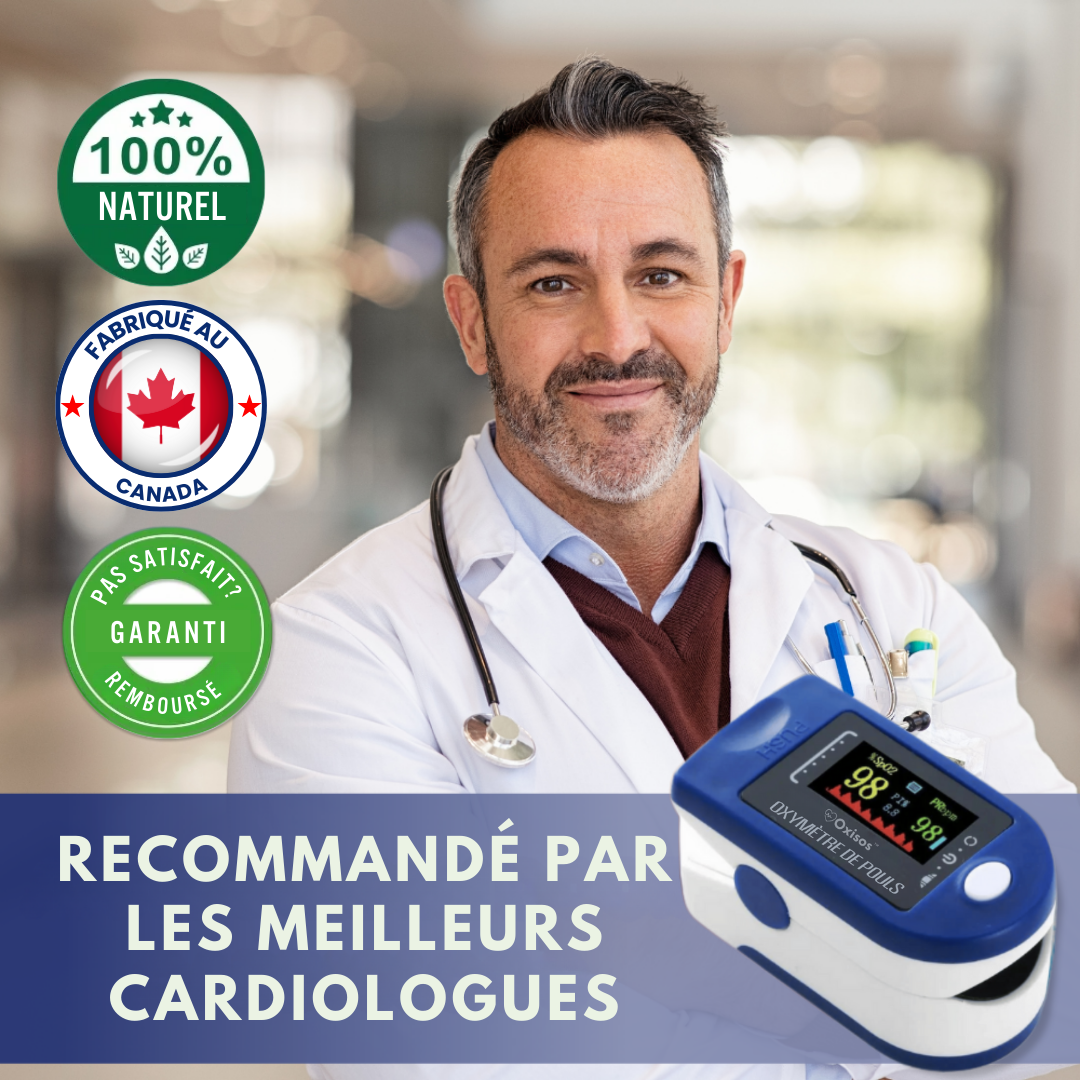 Oxymètre de pouls portable avec écran OLED