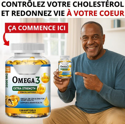 huile de poisson Omega 3