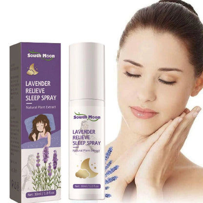 Spray d'oreiller relaxant à la lavande