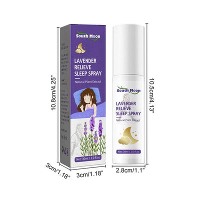 Spray d'oreiller relaxant à la lavande